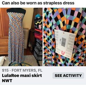 LulaRoe am maxi NWT